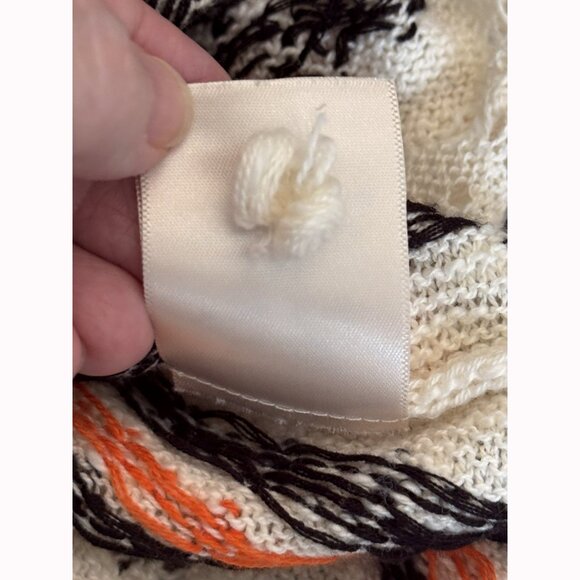 Sleeping on Snow Risen Sun Sweater Dress Women's Small Crochet Long Sleeve Flowy - Picture 12 of 15